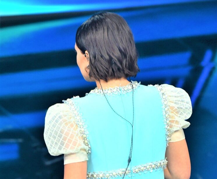 Finale del Festival di Sanremo: l’hairlook by Cotril di Francesca Michielin