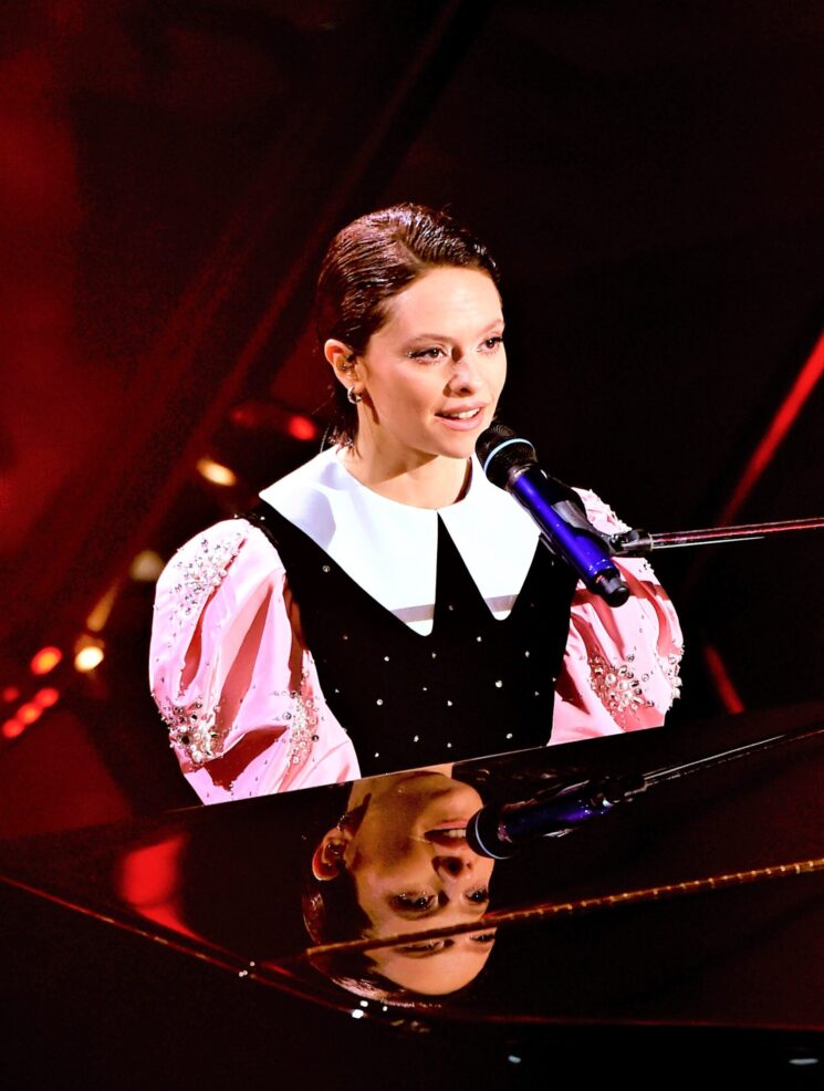 Hair Cotril per Francesca Michielin alla sua seconda esibizione al Festival di Sanremo