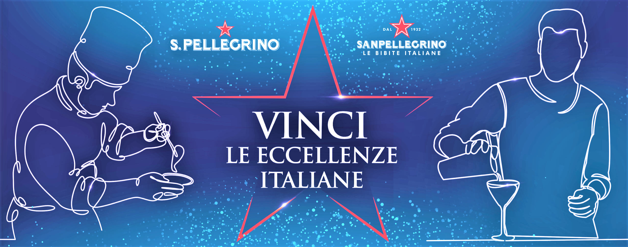 “Vinci le eccellenze italiane” con Acqua S.Pellegrino e Bibite Sanpellegrino