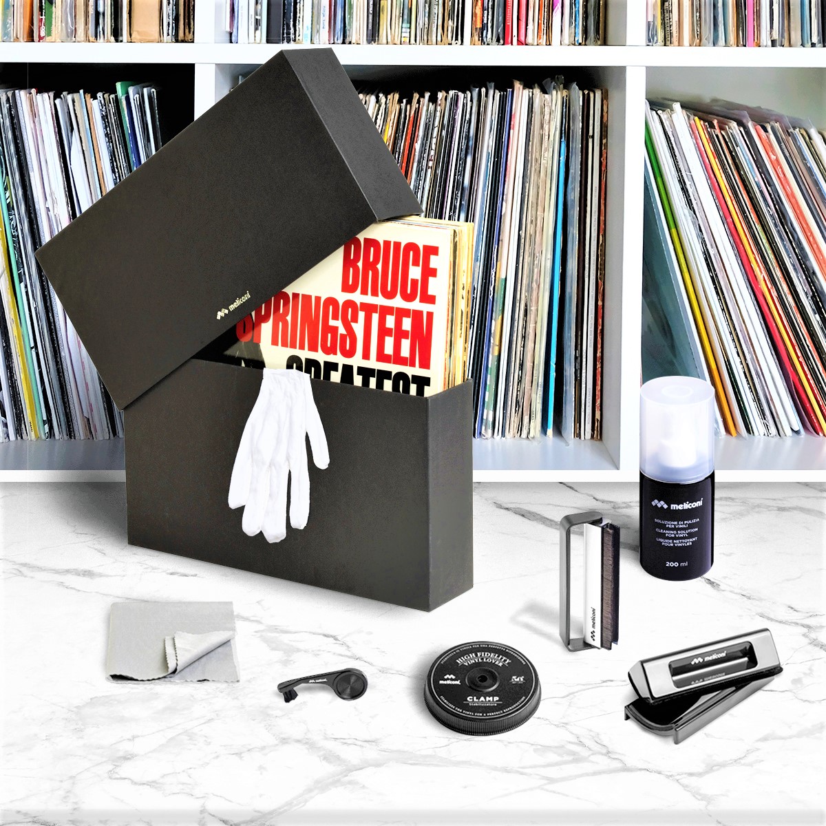 Vinyl Kit Deluxe di Meliconi, kit di pulizia per la manutenzione dei vinili  - BUONGIORNO online