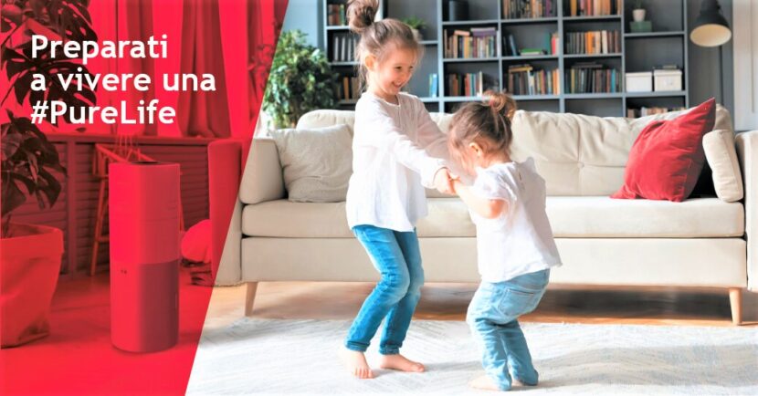 Campagna Hoover #Purelife dedicata alla gamma H-Purifier