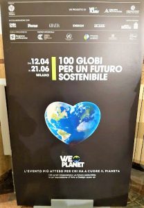 Weplanet-100 globi per un futuro sostenibile