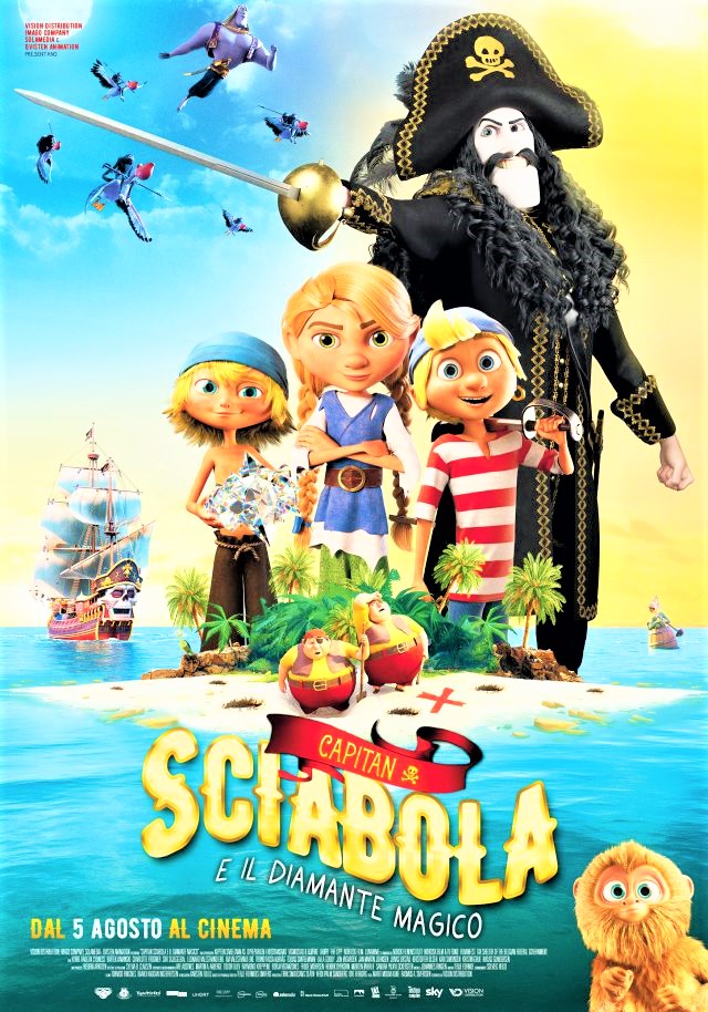 “Capitan Sciabola e il diamante magico”, film di animazione e avventura