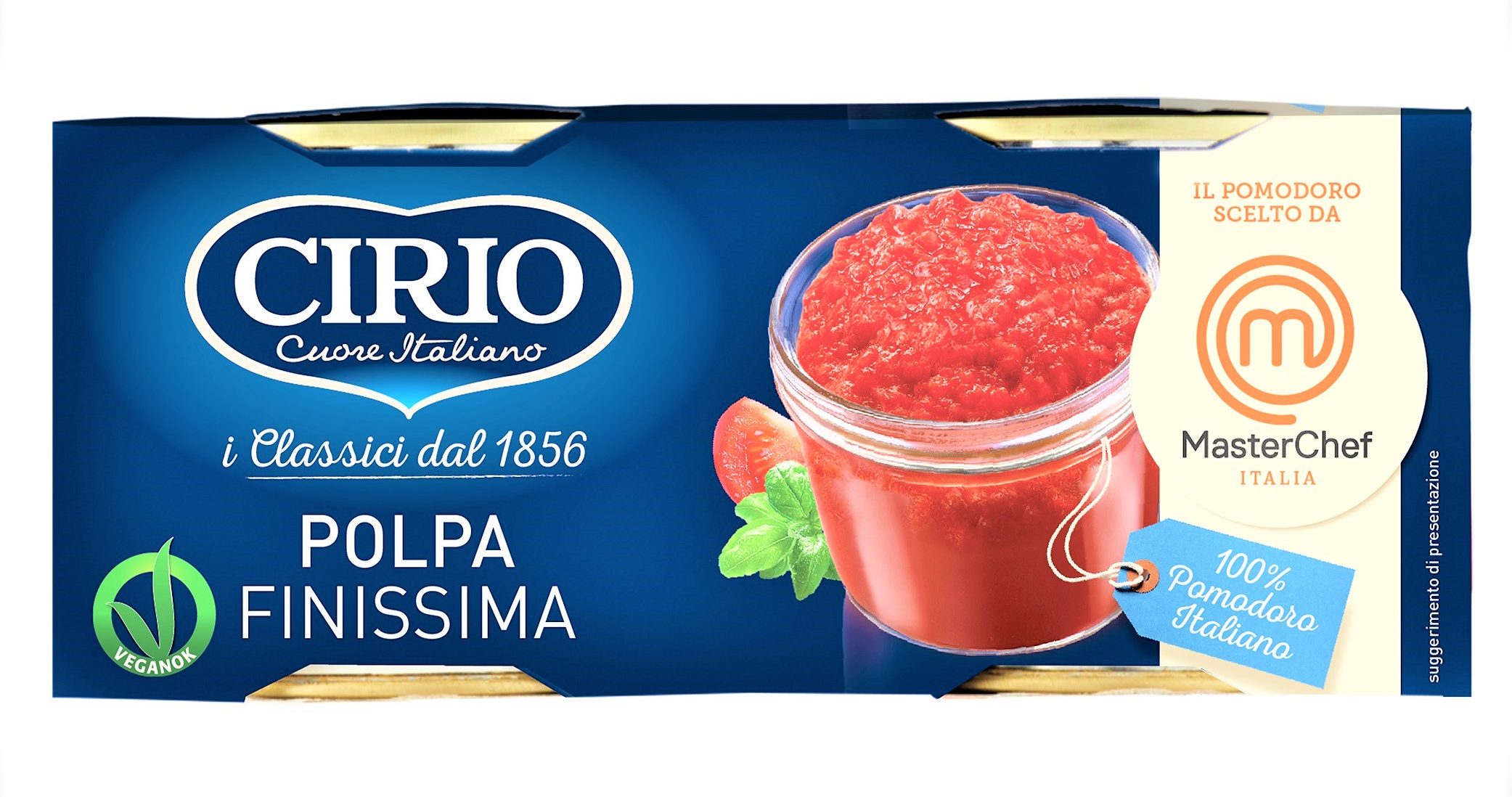 Polpa Finissima Cirio, pomodoro italiano di primissima scelta