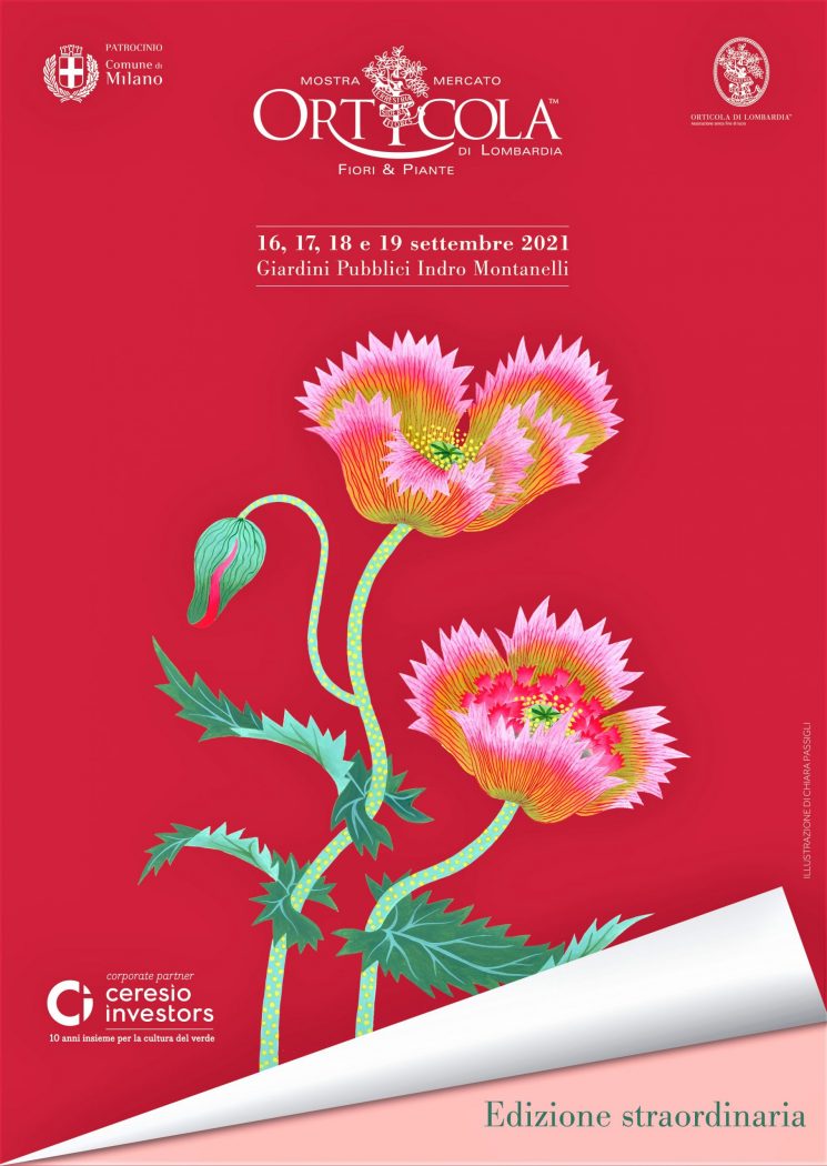Orticola 2021, edizione straordinaria dal 16 al 19 settembre