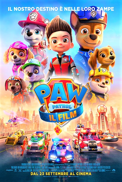 “Paw Patrol: il film”: quando il nostro destino è nelle loro zampe