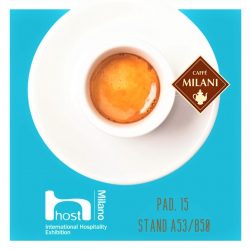 Caffè Milani, uno stand dinamico con tante nuove idee per fare business a HostMilano