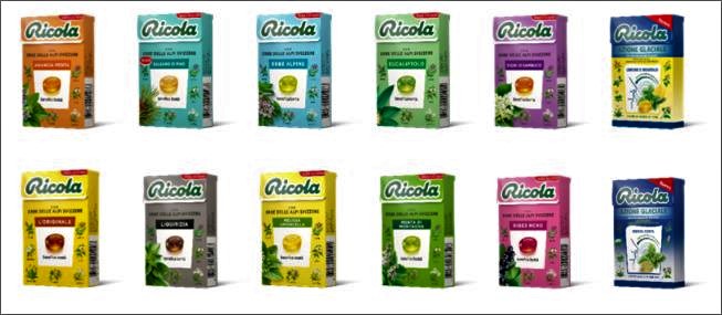 Ricola: nuovo logo e nuovo packaging nel segno della naturalità