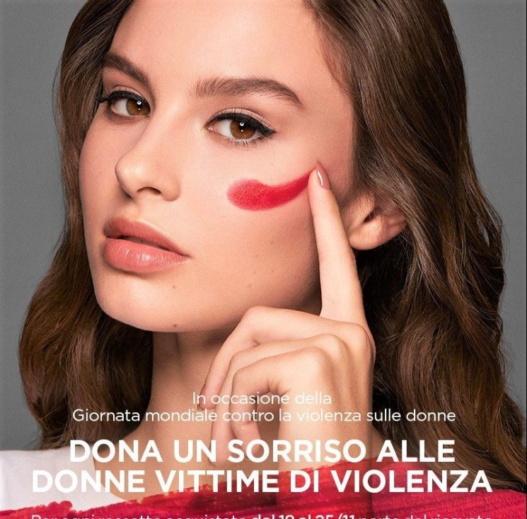 Kiko Milano a sostegno di Ai.Bi. Associazione Amici dei Bambini contro la violenza sulle donne