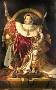 Jean-Auguste-Dominique Ingres - Napoleone I sul trono imperiale (1806)