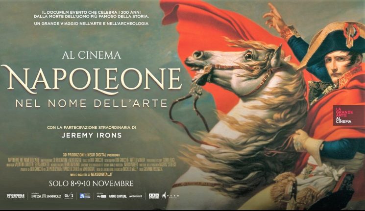“Napoleone. Nel nome dell’arte” al cinema solo l’8, 9, 10 novembre