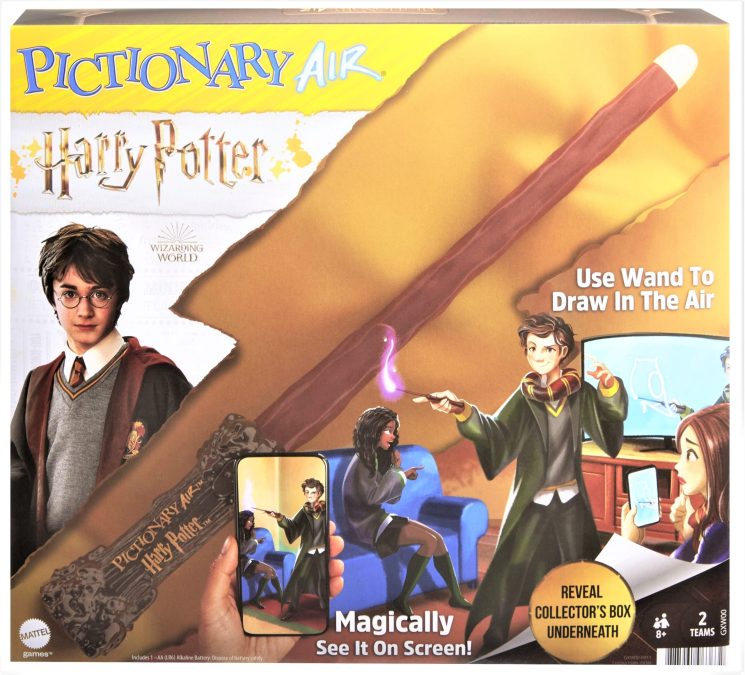 Pictionary Air Harry Potter, una nuova versione del gioco da tavolo Pictionary in veste “magica”