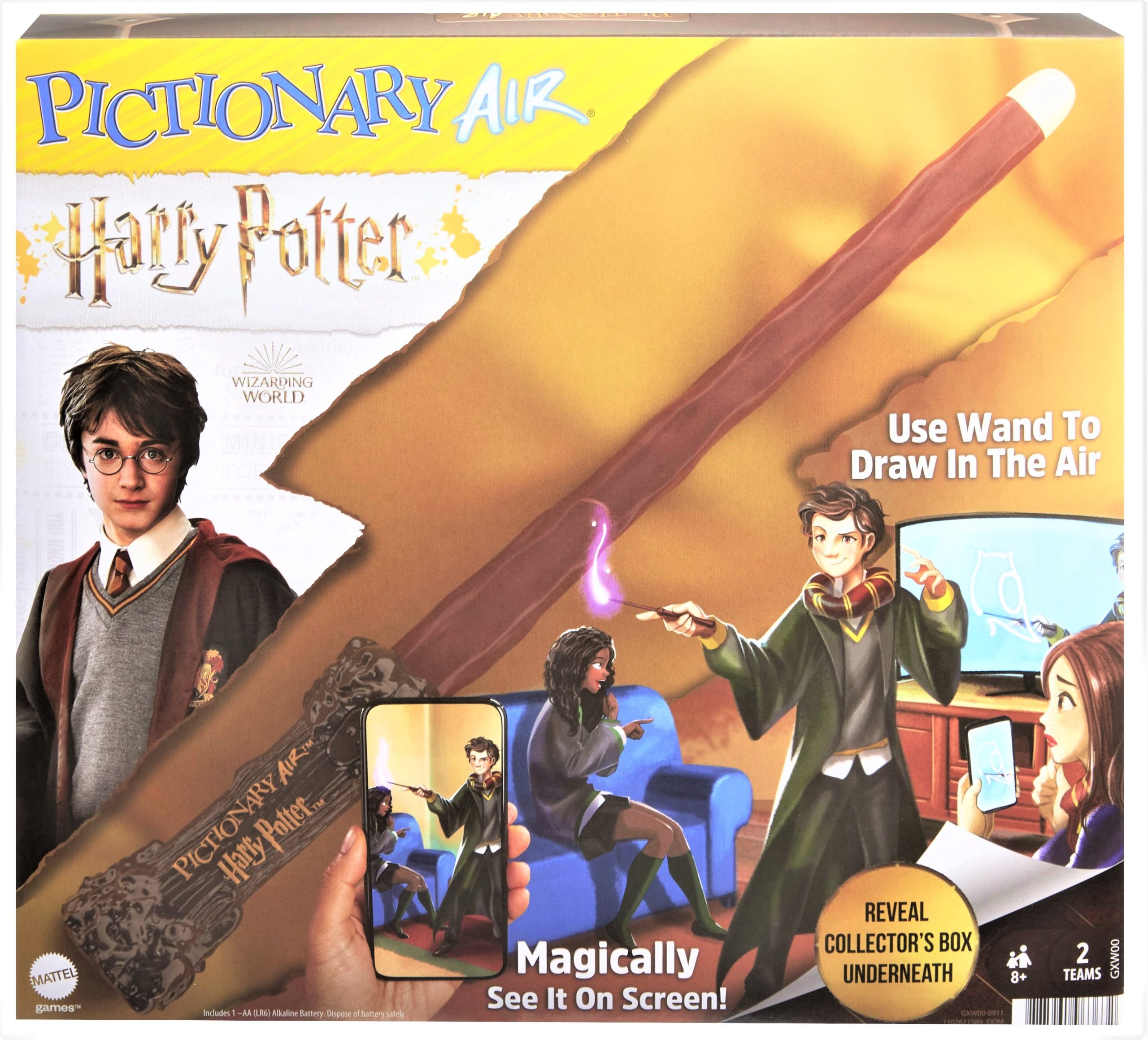 Pictionary Air Harry Potter, una nuova versione del gioco da