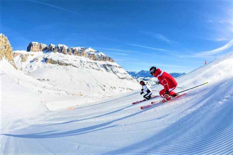 Le Dolomiti di Arabba a San Valentino