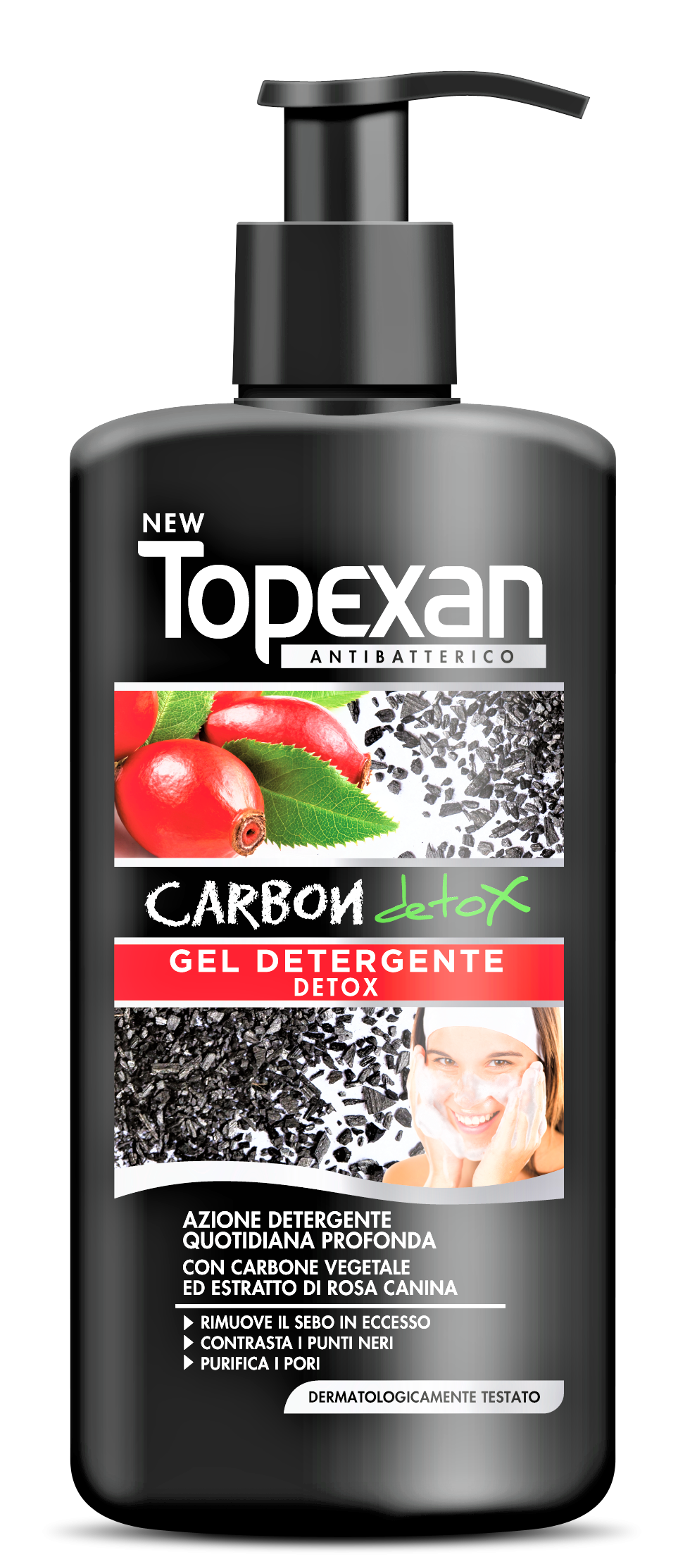 New Topexan nuova linea Carbon Detox