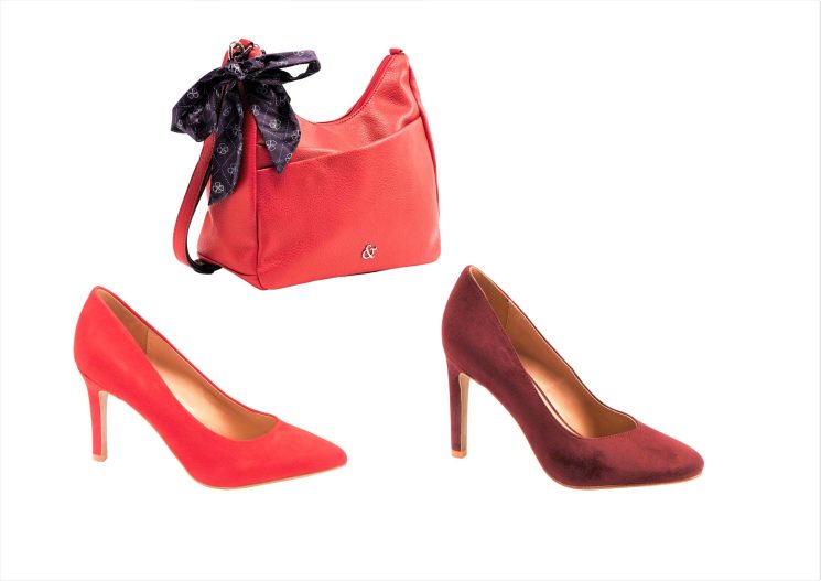 San Valentino in rosso con le romantic pumps firmate Deichmann