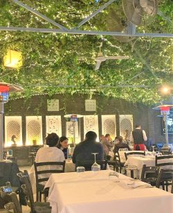 Antica Osteria Cavallini: pavimento riscaldante nel giardino per pranzare all’aperto anche fuori stagione