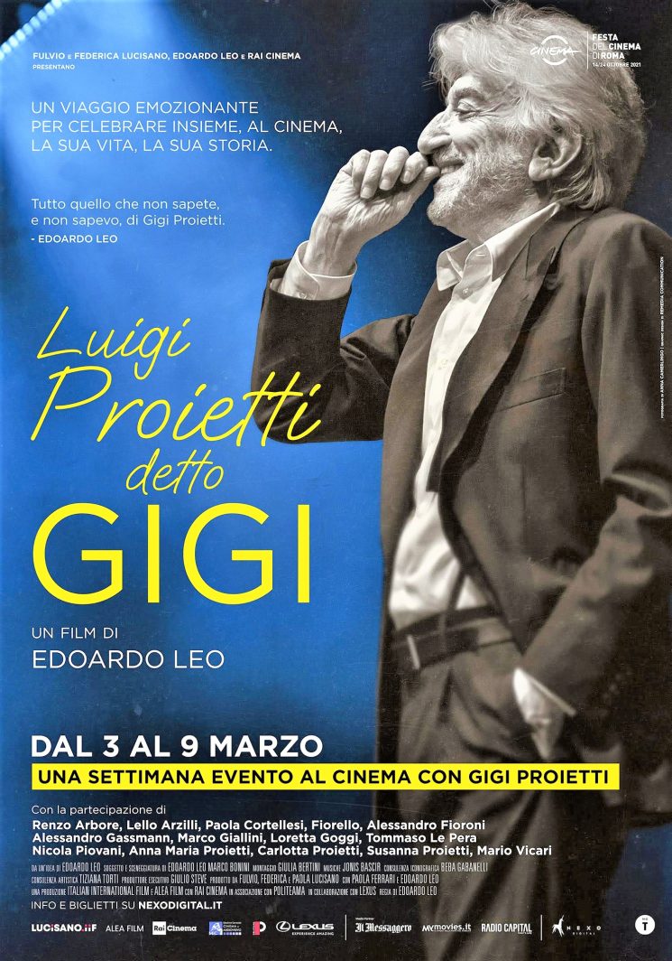 Luigi Proietti detto GIGI, un viaggio emozionante