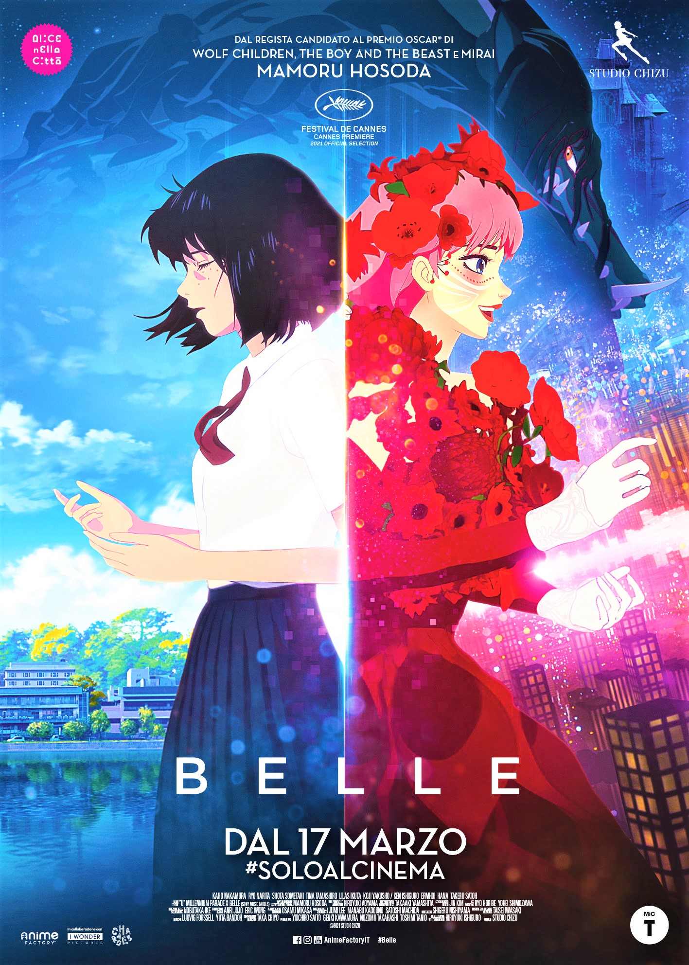 Belle del regista di anime Mamoru Hosoda