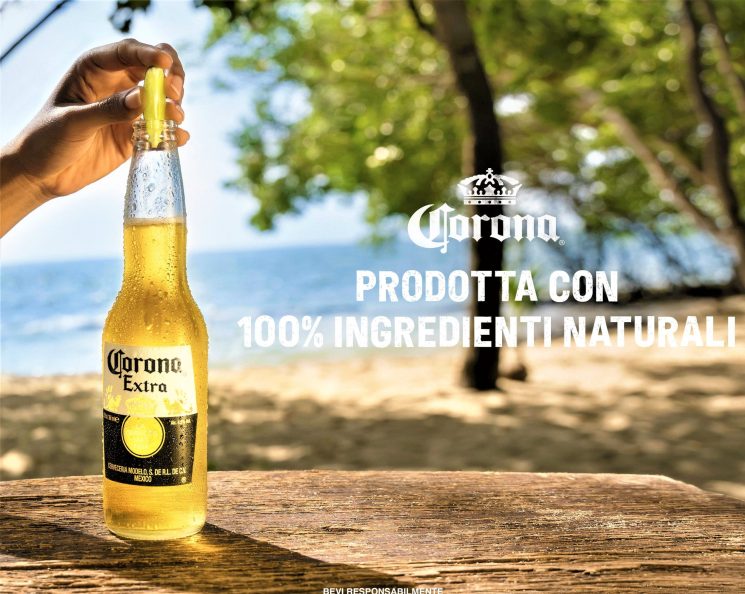 Corona torna in tv e digital con la nuova campagna “100% ingredienti naturali”