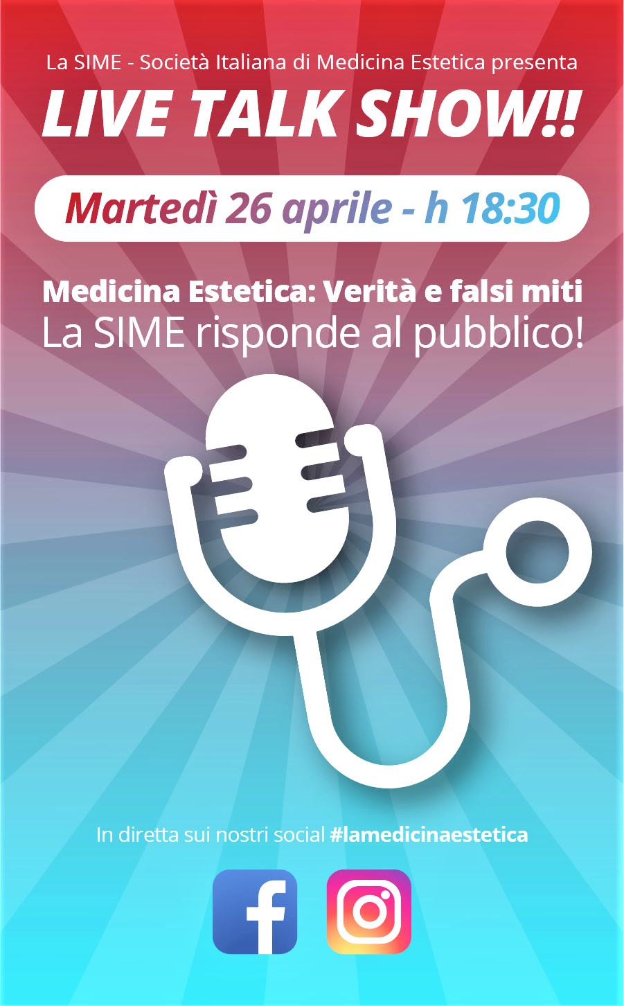 'Live Talk Show' sulla medicina estetica