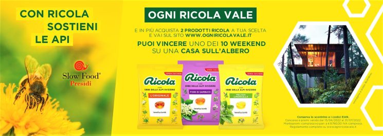 Ricola e Slow Food insieme per celebrare la Giornata Mondiale delle Api