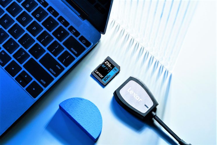 LEXAR SD 800x Blue Series, le nuove card altamente performanti per le avventure quotidiane