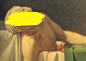 Piero Pelù/Marat, al Museo MIC con il morto