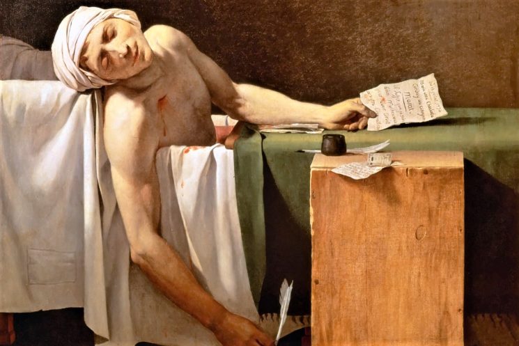 Piero Pelù/Marat, al Museo MIC con il morto