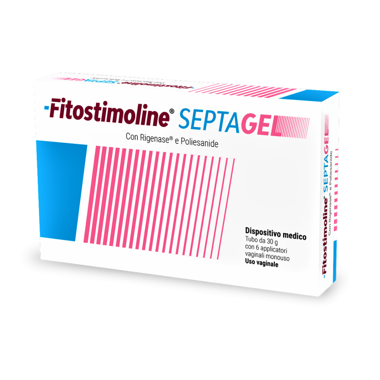 Protezione intima femminile con Fitostimoline Septagel con Rigenase e poliesanide