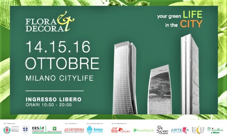 Flora et Decora a Citylife Milano dal 14 al 16 ottobre 2022