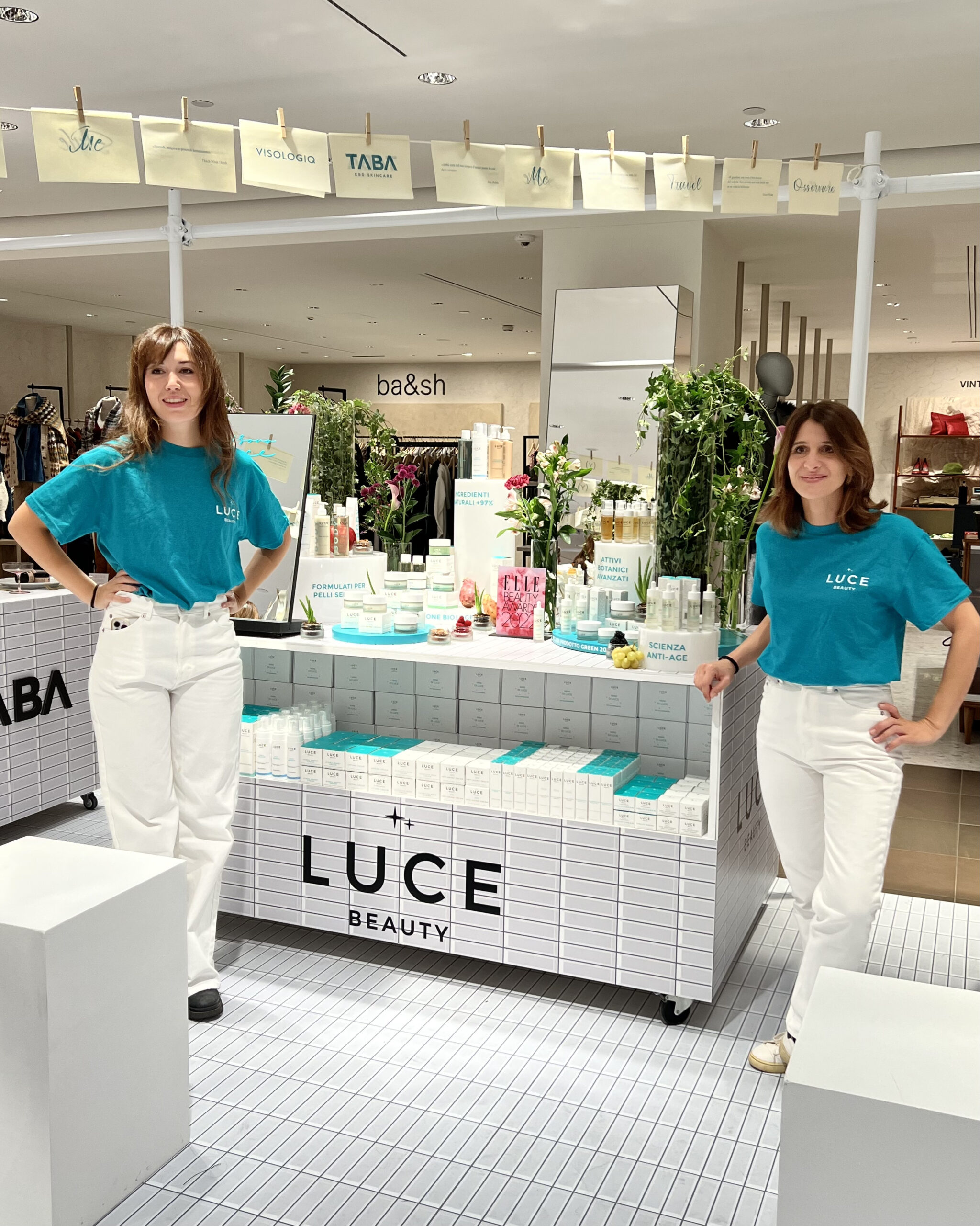 Luce Beauty di Alessia Marcuzzi alla Rinascente Milano Piazza Duomo dal 12 ottobre al 14 novembre