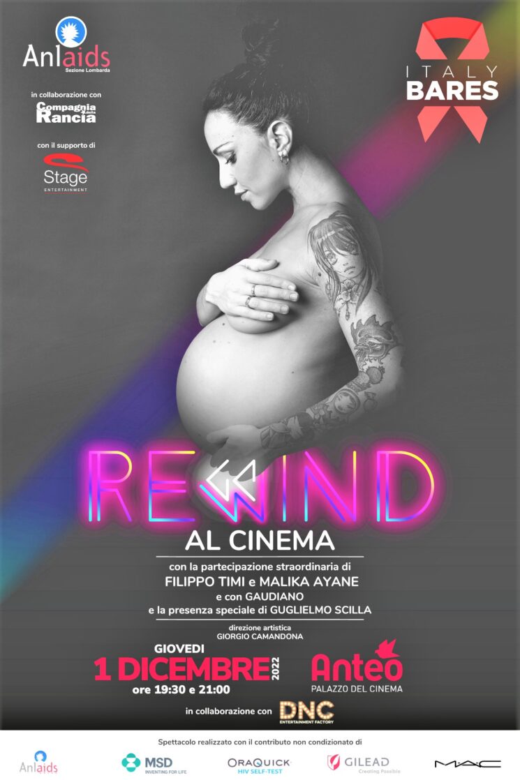 Italy Bares con Rewind al cinema Anteo di Milano