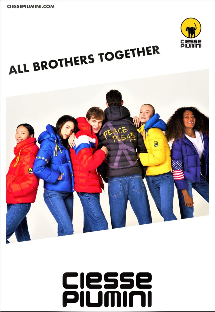 Da Ciesse Piumini un messaggio di fratellanza universale attraverso il progetto “All Brothers Together”