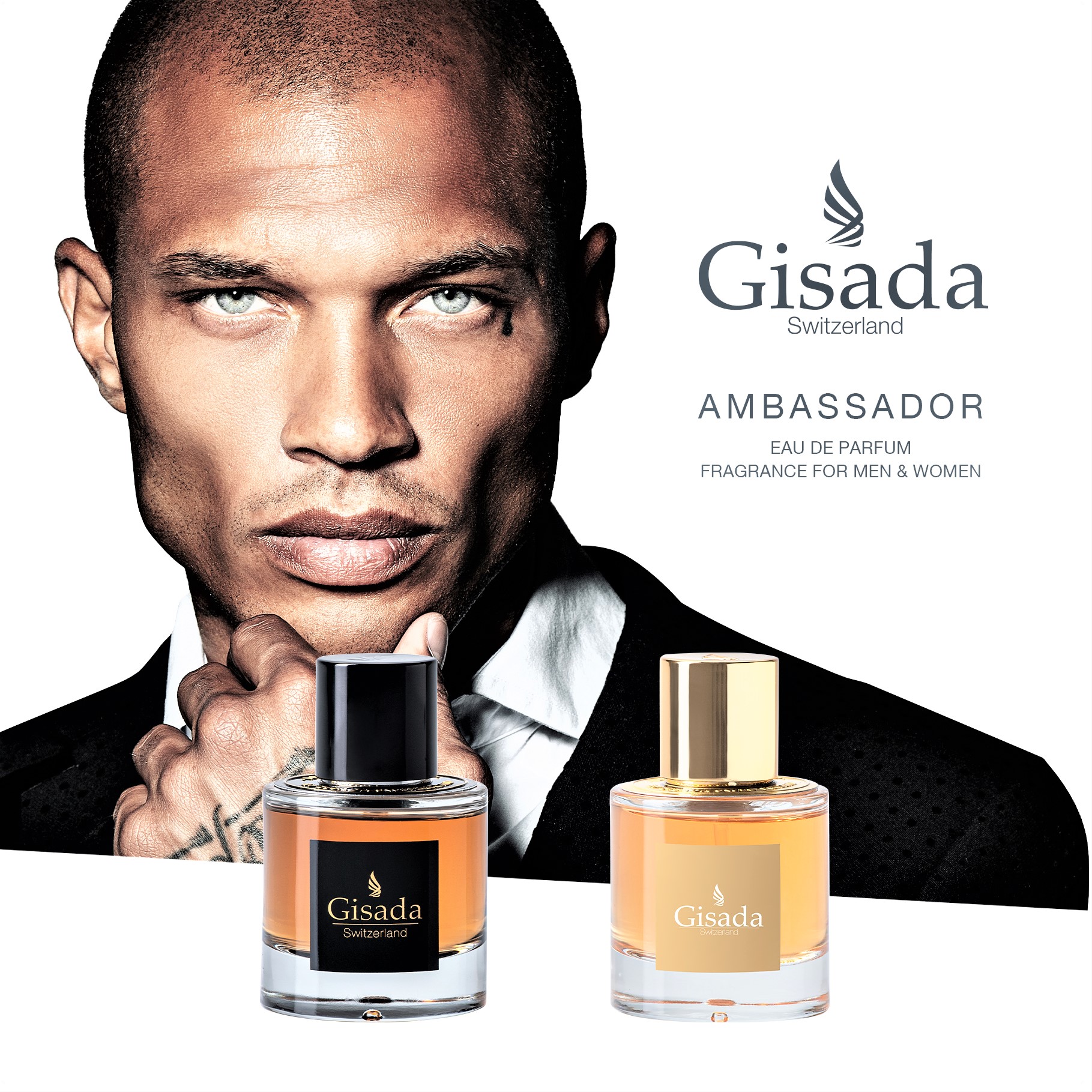Gisada: Ambassadora e Ambassador Intense, fragranze di lusso made in Switzerland