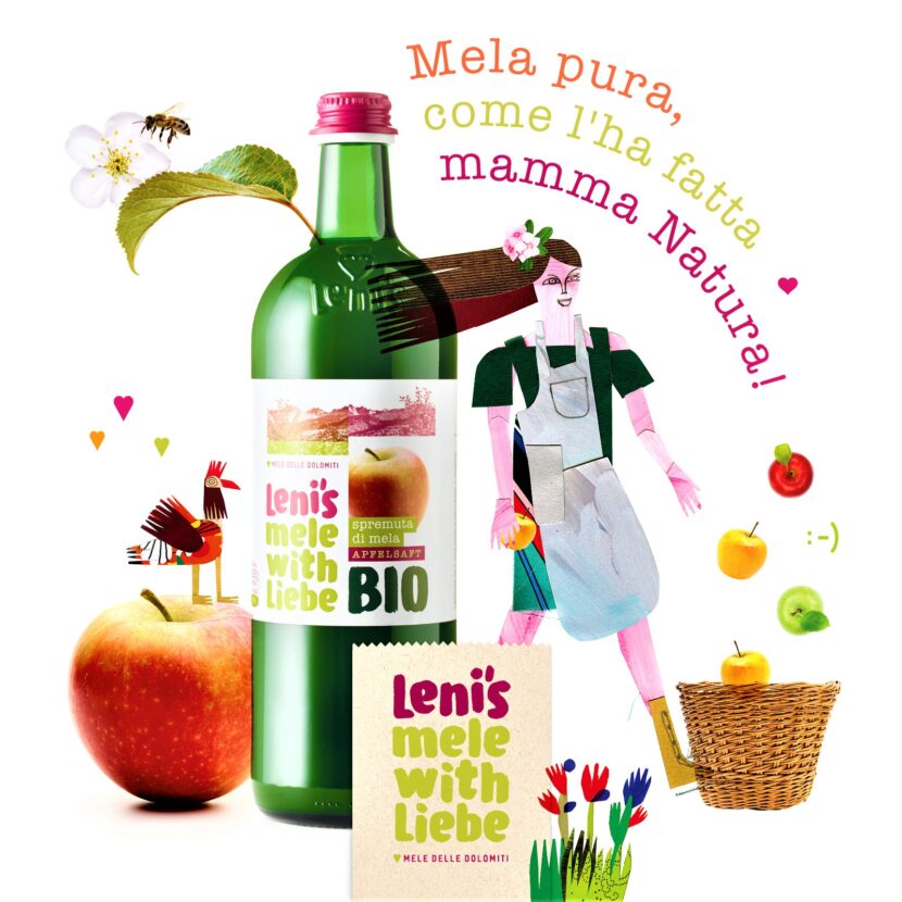 Spremuta di Mela Bio Leni’s, buona e pura secondo natura