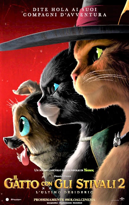 Il gatto con gli stivali 2: l’ultimo desiderio, un nuovo imperdibile capitolo delle favole di Shrek