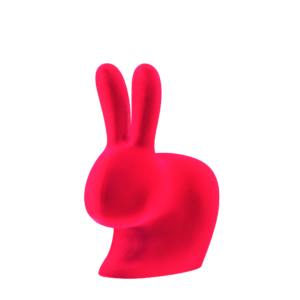 Qeeboo: Rabbit Chair velvet finish