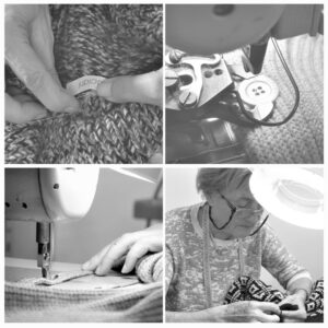 Cruciani presenta il maxi cardigan a MMD A/I 2023-24