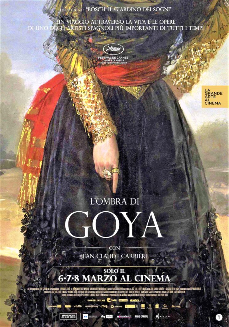 L’ombra di Goya, al cinema solo il 6, 7 e 8 marzo