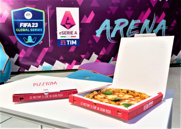 Pizzium entra nel mondo degli e-sports come official supplier della eSerie A TIM 2023