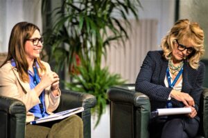 da sinistra Maria Giovanna Labbate e Barbara Rachetti