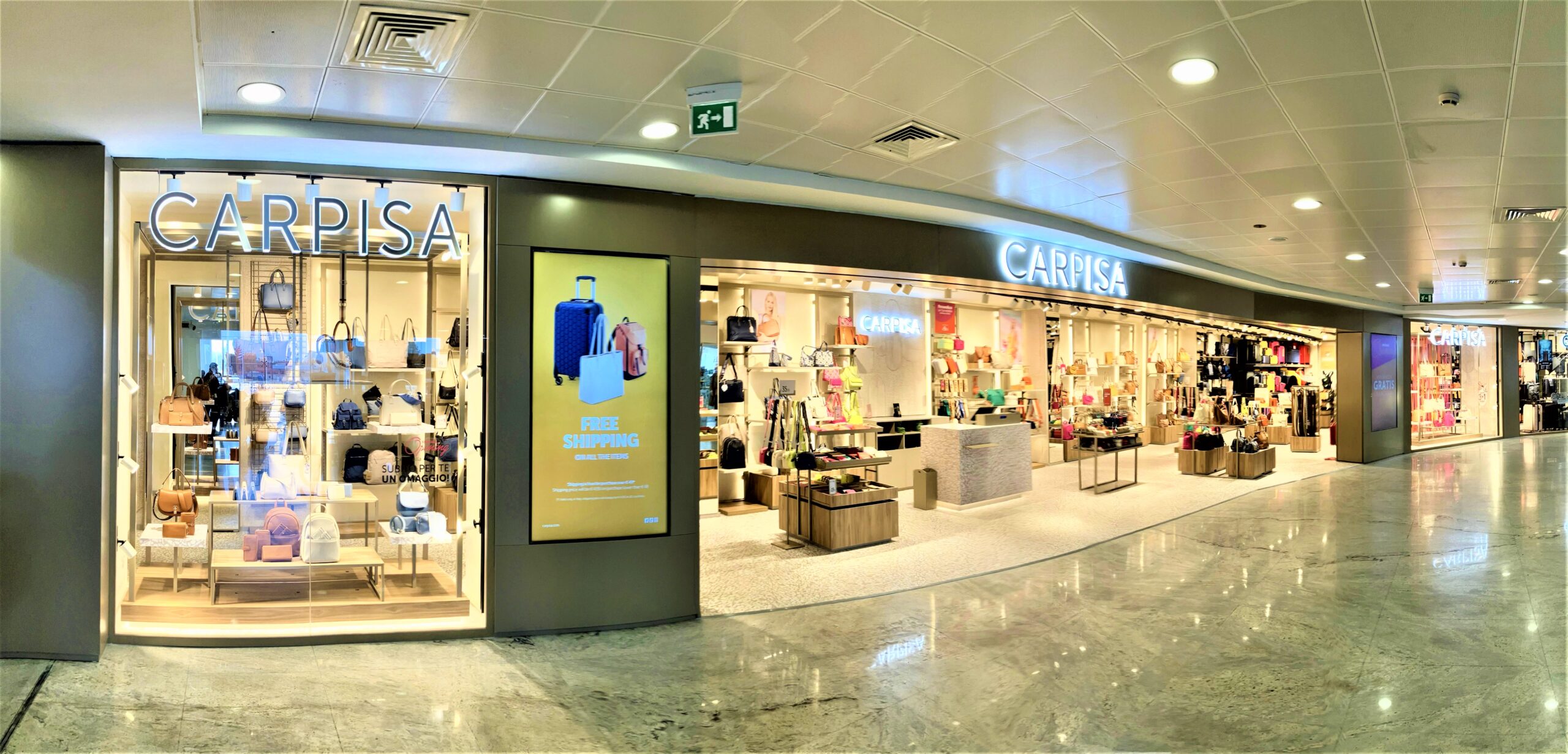 Carpisa cambia location ed inaugura un nuovo store presso l’Aeroporto Internazionale di Napoli Capodichino
