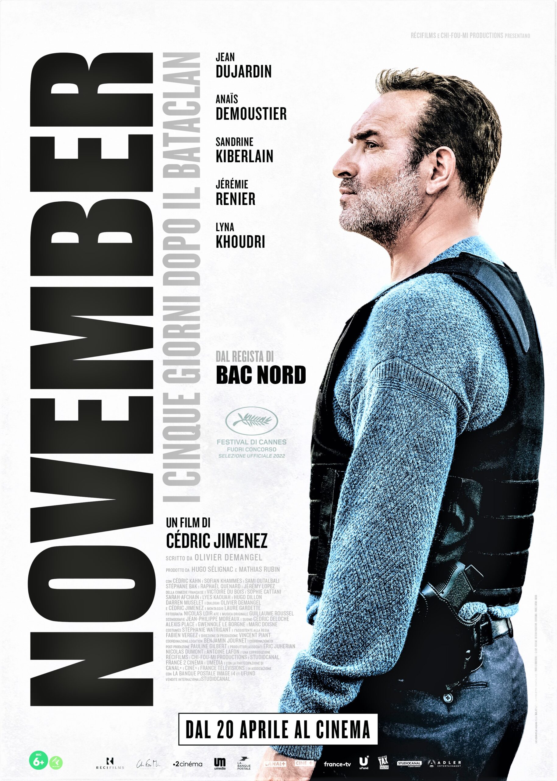 November – i cinque giorni dopo il Bataclan è un film poliziesco, drammatico, thriller, diretto da Cédric Jimenez, distribuito in Italia da Adler Entertainment.