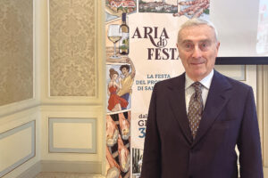 Aria di Festa_Il presidente del Consorzio Giuseppe Villani