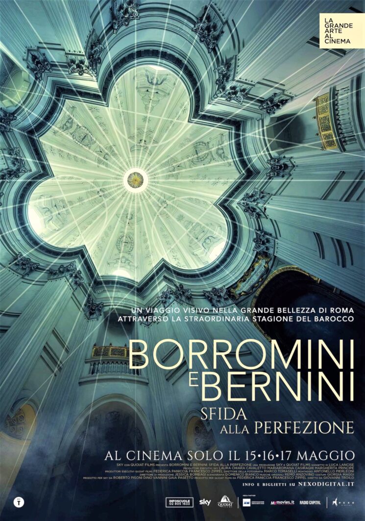 Borromini e Bernini. Sfida alla perfezione, al cinema solo il 15,16,17 maggio