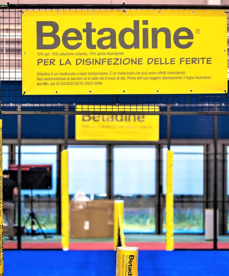 Viatris con Betadine sponsor ufficiale del Luxury Padel Open