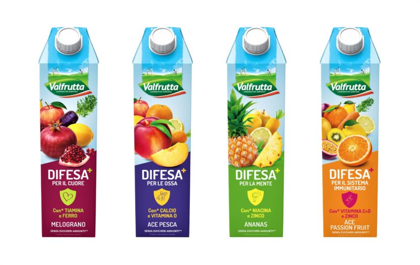 Valfrutta DIFESA +, la nuova linea di succhi per un’alimentazione corretta e funzionale