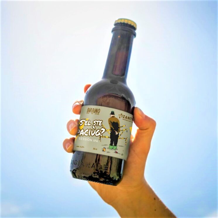 Nuova birra “S’el ste paciùg!?”, nata dalla collaborazione fra Birra Bizantina e il Birrino di Forlì