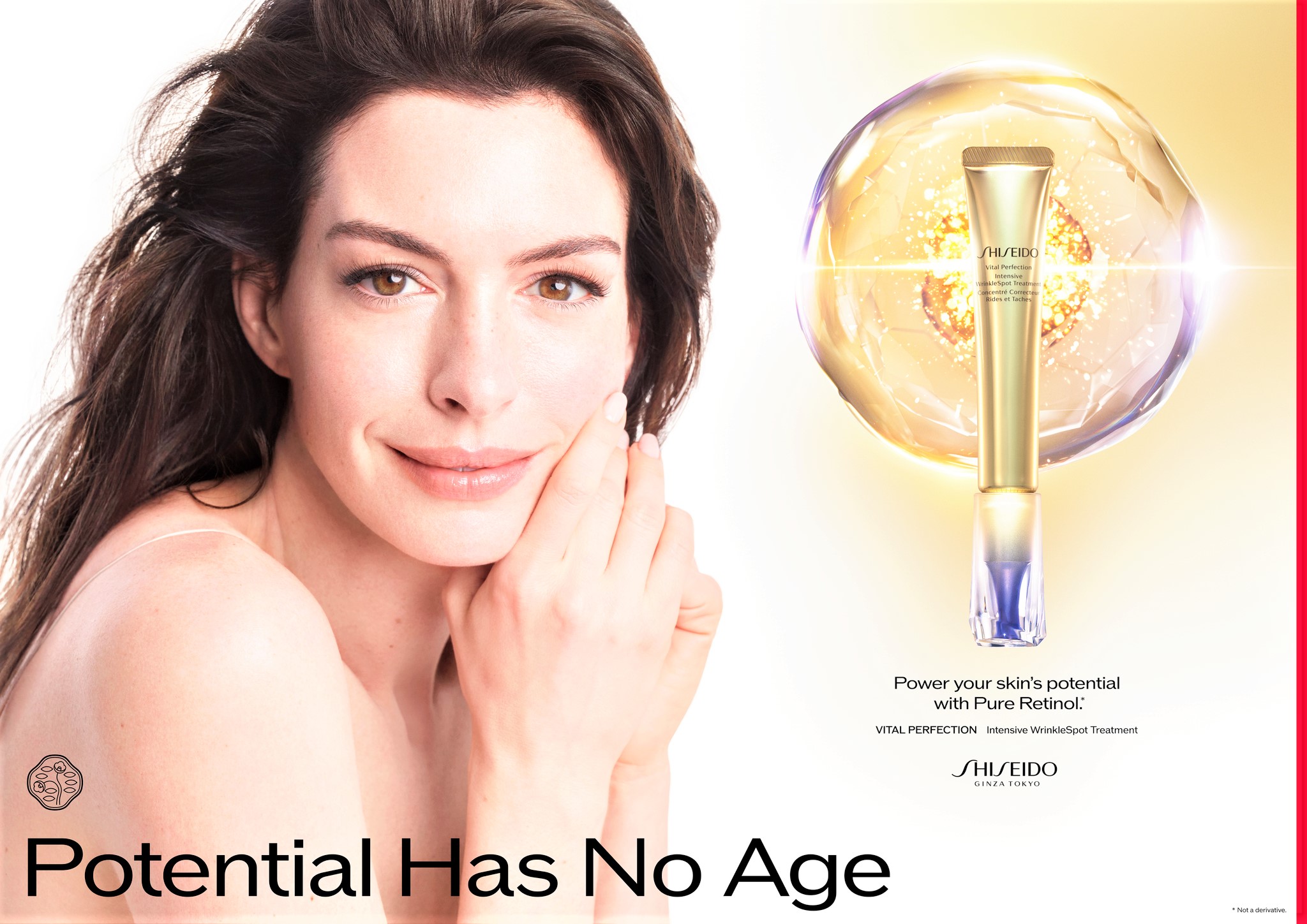 Shiseido: Anne Hathaway nuova Global Ambassador Vital Perfection